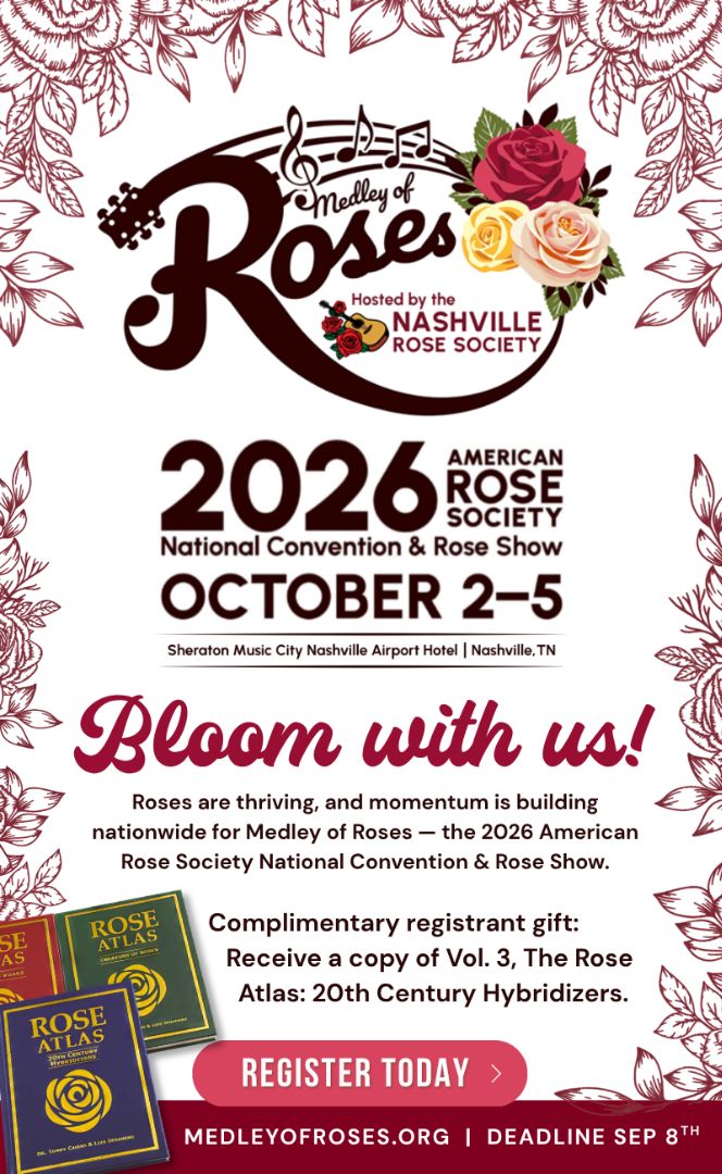 2026 ARS National Convention and Rose Show